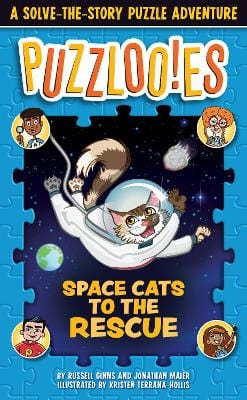 Russell Ginns: Puzzloonies! Space Cats To The Rescue: A Solve-the-story Puzzle Adventure [2021] paperback Discount