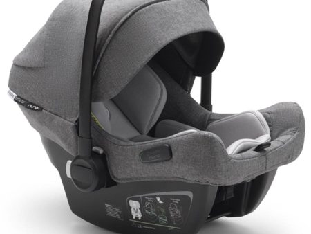 Bugaboo Turtle Air by Nuna Grey Melange Cheap