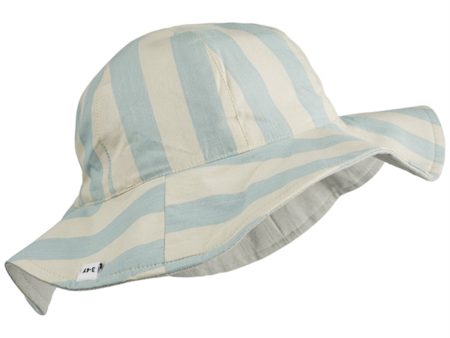 Liewood Amelia Solhat Stripe Sea Blue Sandy Online Hot Sale