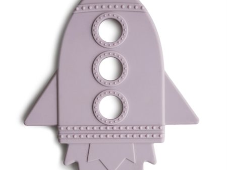 Mushie Bitering Rocket Soft Lilac on Sale