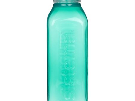 Sistema Square Drikkeflaske 725 ml Minty Teal Hot on Sale