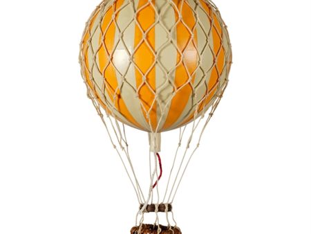 Authentic Models Luftballon Orange Ivory 8,5 cm For Sale