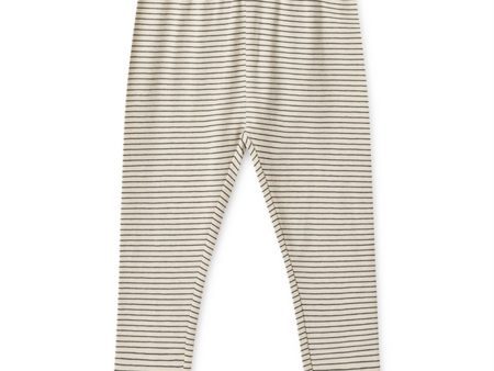 Liewood Marie Stripe Leggings Stripe Whale Blue Sandy Online