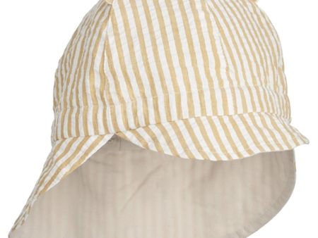 Liewood Gorm Solhatt Stripe Yellow Mellow Créme Fashion