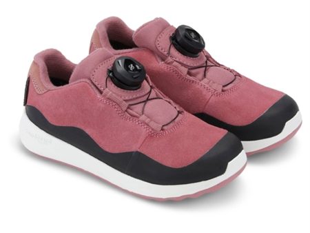 Bundgaard Dannie Lace TEX Sneakers Dark Rose Suede For Discount