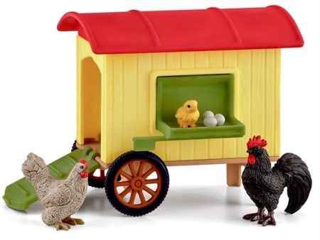 Schleich Farm World Mobile Chicken Coop For Cheap