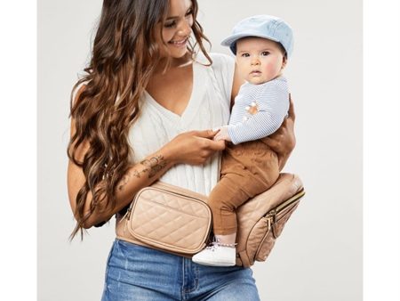 Tushbaby V2 Hip Carrier Vegan Leather Sand Sale