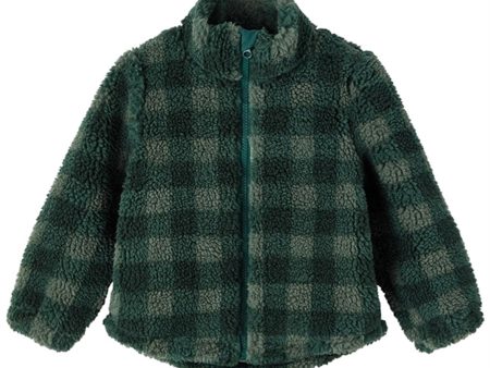 Name it Forest Biome Teddy Glidelås Cardigan Online Sale