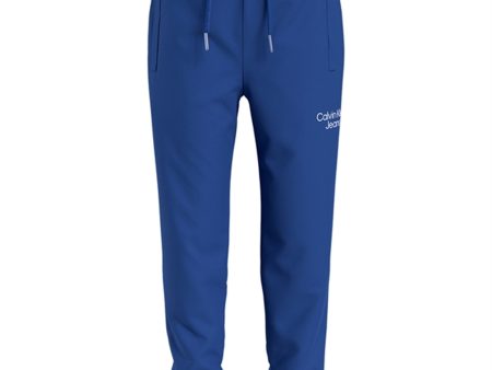 Calvin Klein Stack Logo Sweatpants Ultra Blue Cheap