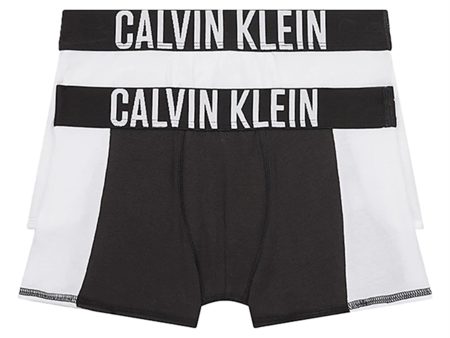 Calvin Klein Bokser shorts 2-Pakning Black White Online Hot Sale