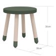 Flexa Dots Stol Ø30 cm Deep Green Cheap