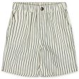 Liewood Monori Y D Stripe Shorts Y D Stripes Garden Green Creme De La Creme Cheap