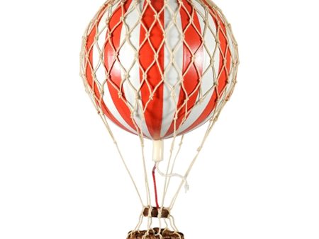 Authentic Models Luftballon Red White 8,5 cm on Sale