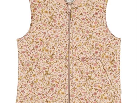 Wheat Termo Watercolor Flora Vest Gilet Ede Supply