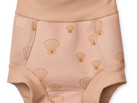 Liewood Valentin Nappy Badebukser Seashell Pale Tuscany For Sale