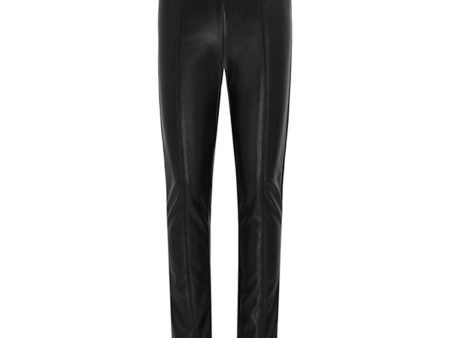 Kids ONLY Black Ruma Faux Leather Leggings Cheap