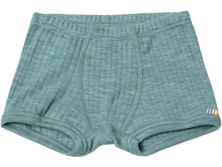 Joha Ull Aqua Melange Boxershorts Fashion