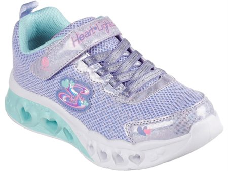 Skechers Flutter Heart Lights Sneakers Lavender Multicolor Fashion