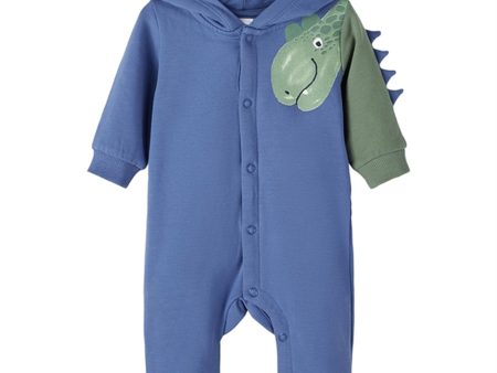 Name it Bijou Blue Tas Dinosaur Sweat Kjøredress Fashion