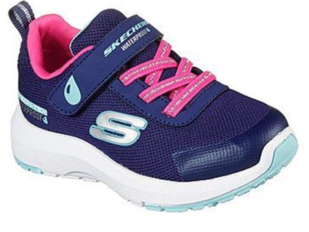 Skechers Dynamic Tread Misty Magic Sneakers Waterproof Navy pink Hot on Sale