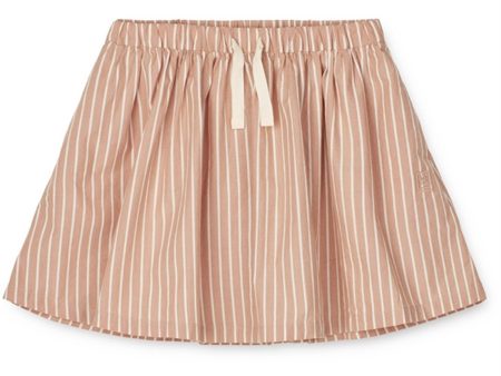 Liewood Padua Stripe Skjørt Stripes Tuscany Rose Creme De La Creme Online Sale