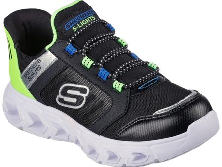 Skechers Hypno-Flash 2.0 Sneakers Black Lime Online Sale