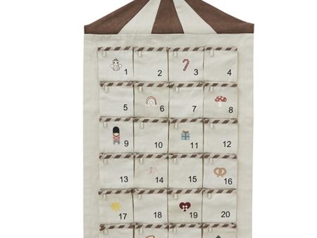 OYOY Julekalender Sirkus Beige Brun Online Sale