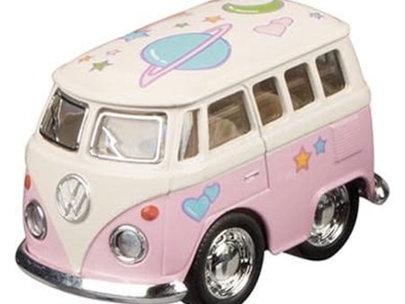 Goki Volkswagen Bus Pink m. Print Discount