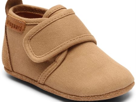 Bisgaard Baby Bomuld Tøfler Camel Online Sale