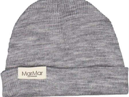 MarMar New Born Wool Rib Grey Melange Aiko Lue For Sale