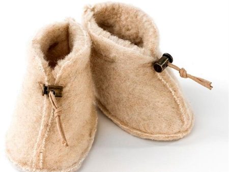 Alwero Baby Slippers Emo Beige Cheap