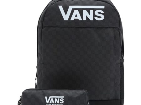 VANS Skool Backpack Black Charcoal Sale