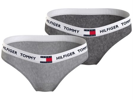 Tommy Hilfiger Bikini 2-pak Medium Grey Dark Grey Discount