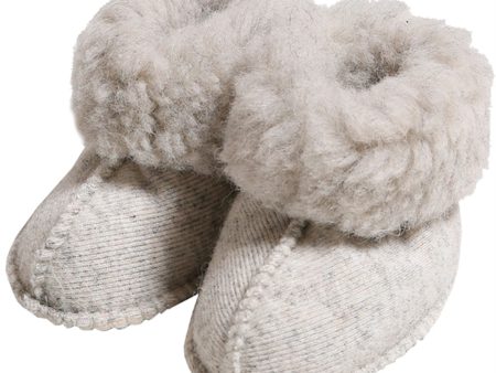 Alwero Baby Slippers Light Grey Online now