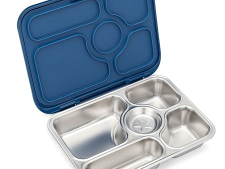 Yumbox Presto Stainless Steel Matbokser Santa Fe Blue on Sale