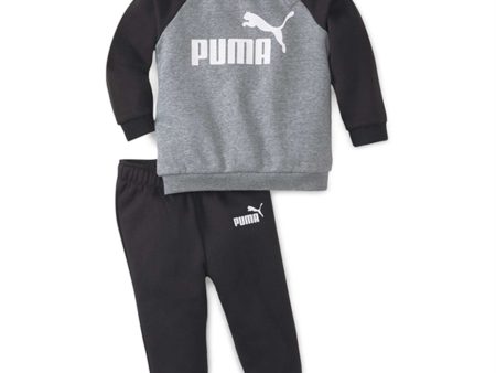 Puma Minicats Ess Raglan Jogger Set Black Online