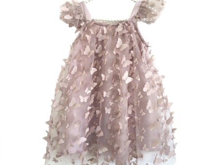 Dolly by Le Petit Allover Butterflies Tutu Kjole Mauve Online