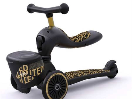 Scoot and Ride Highway Kick 1 Lifestyle Black Gold Fashion