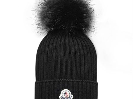 Moncler Berretto Lue Black For Cheap