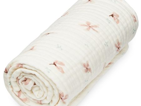 Cam Cam Copenhagen Baby Muslin Blanket Windflower Creme Discount