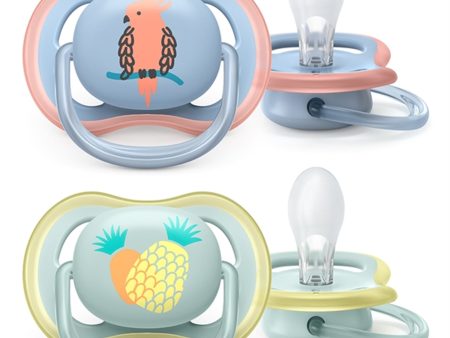 Philips Avent Ultra Air Smokker 0-6 mdr Ananas Papegøje 2-pak Online