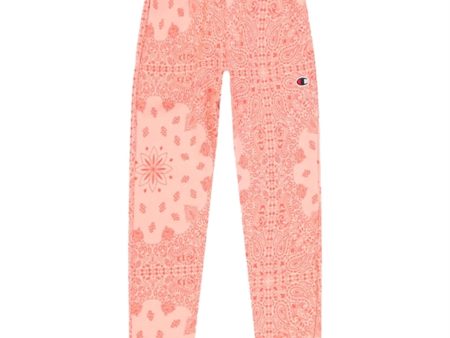 Champion Rosette All-Over Paisley Print Elastic Cuff Sweatpants on Sale