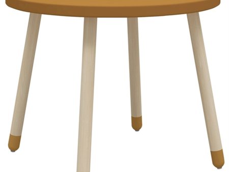 Flexa Dots Bord Ø60 cm Mustard Online Hot Sale