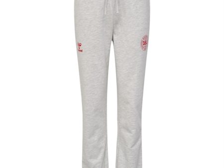 Hummel DBU VM 2022 Light Grey Melange Honor Sweatpants Online Sale