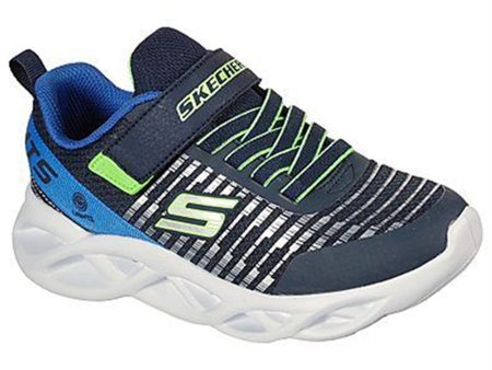 Skechers S-Lights Twisty Brights Navy Blue Cheap