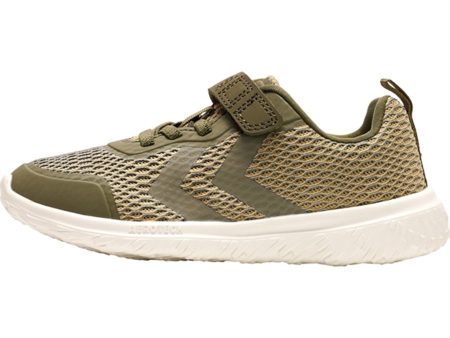 Hummel Deep Lichen Green Actus Recycled JR Sneakers Fashion