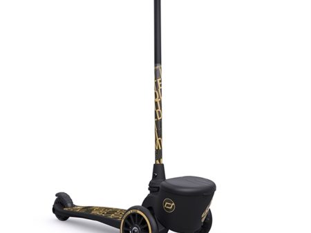 Scoot and Ride Highway Kick 2 Lifestyle Black Gold Fashion