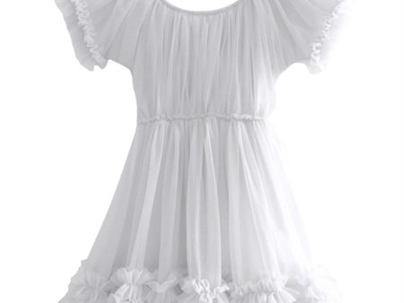 Dolly by Le Petit Frilly Kjole Offwhite Discount